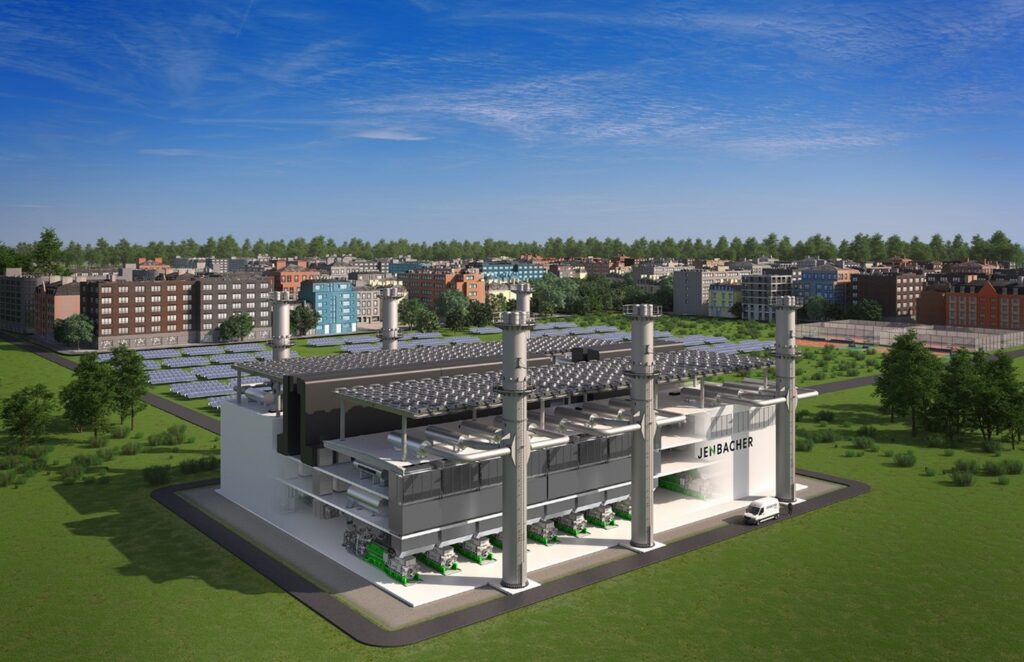 Jenbacher 50 MW Gas Engine Power Plant