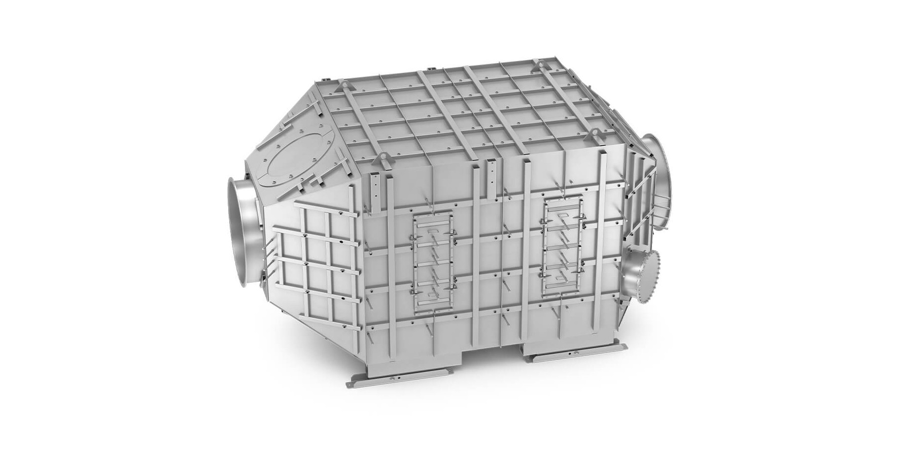 SCR and oxidation catalyst chamber for reduction of NOx